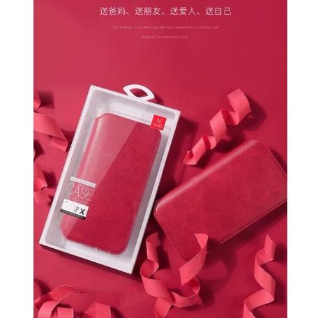 Bao da điện thoại nắp gập kiêm ví đựng thẻ Xundd dành cho ip6/6s plus, ip7/7plus, ip 8/8plus, ipx,ipsx max