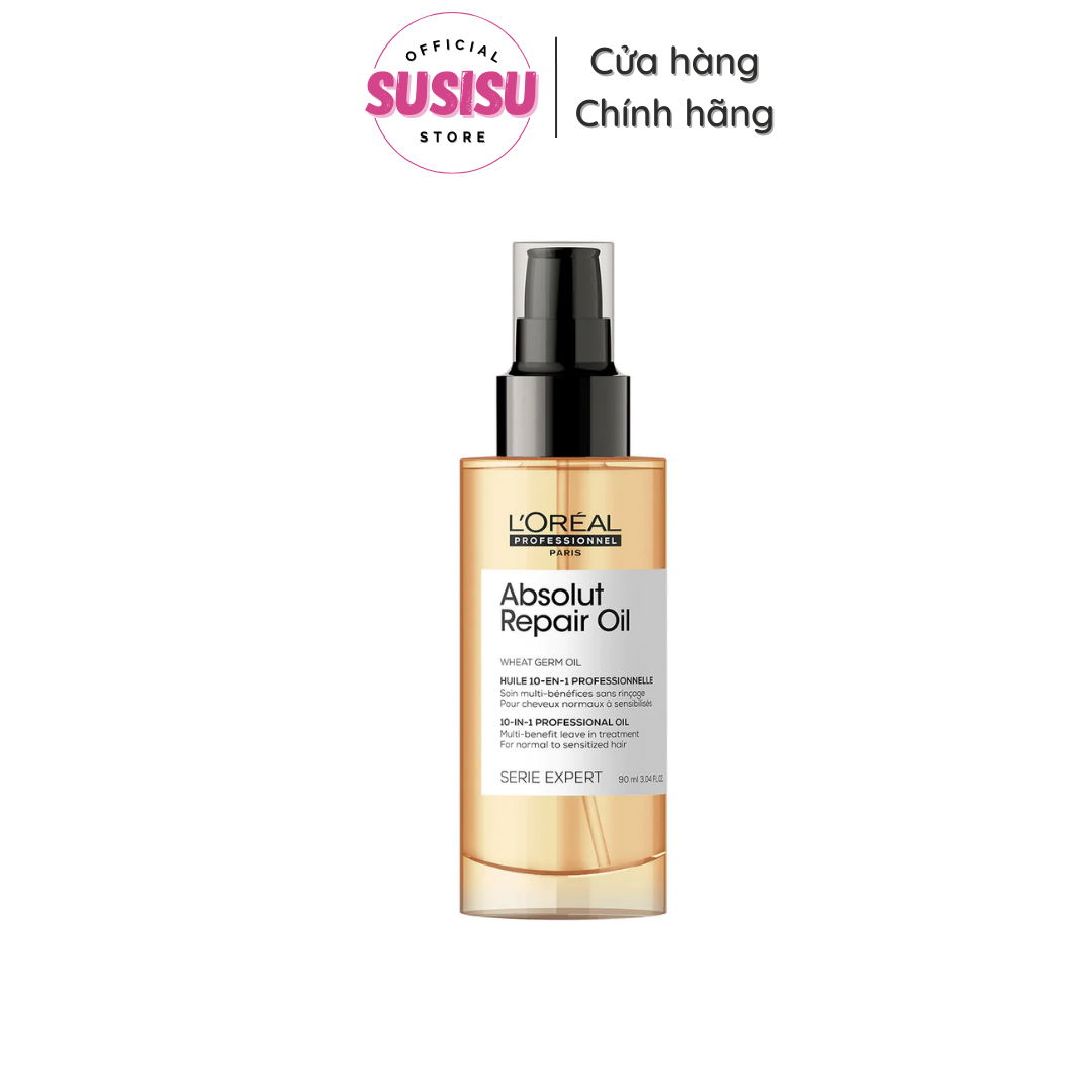 Dầu dưỡng tóc Hư Tổn Loreal Serie Expert Absolut Repair Oil 30ml - 90ml