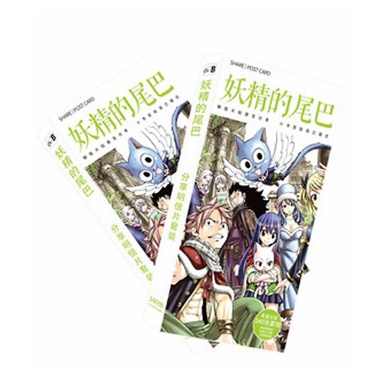 Postcard Fairy Tail Hội pháp sư hộp ảnh bộ ảnh có ảnh dán sticker lomo bưu thiếp