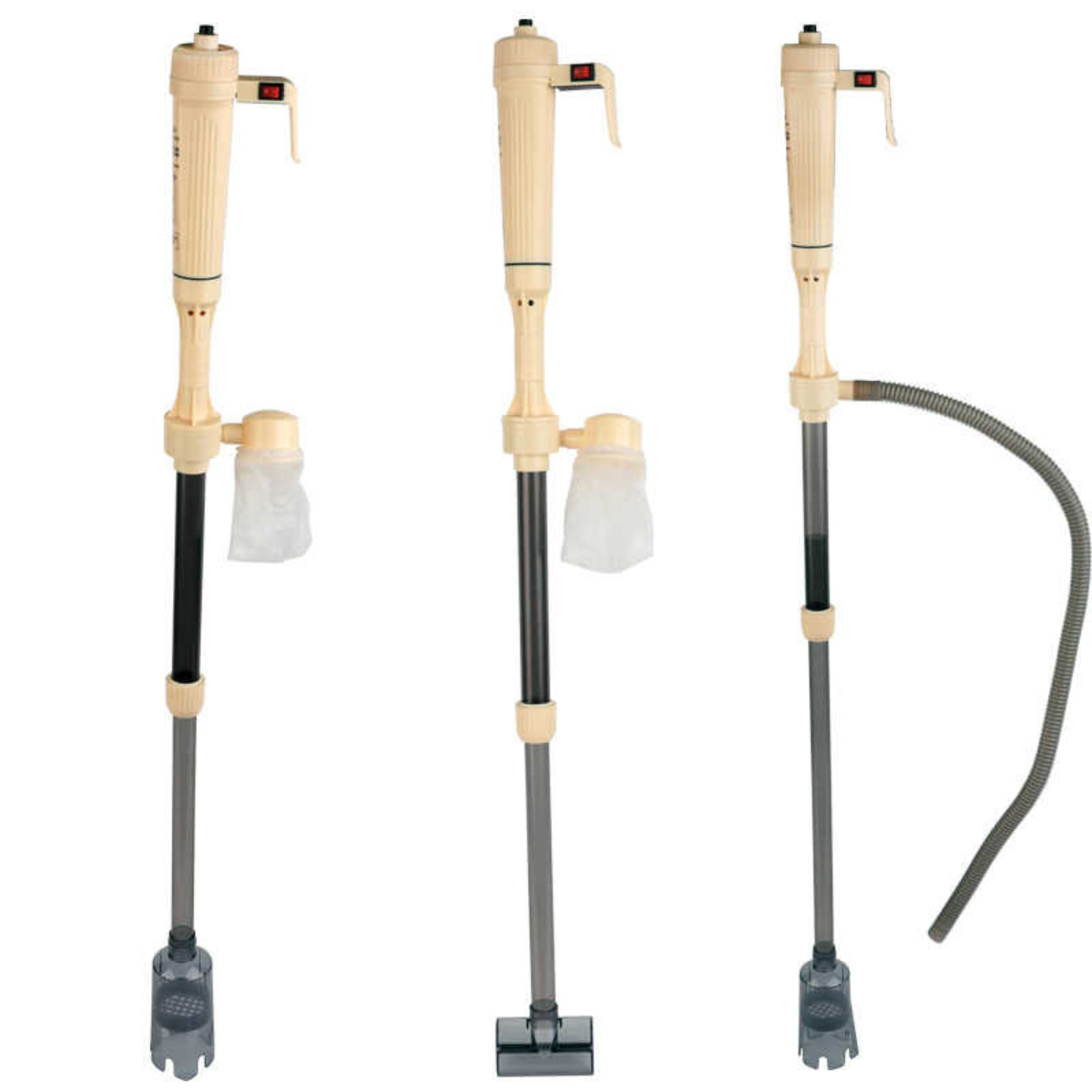 Máy Hút Vệ Sinh Đáy Hồ Cá và Lọc Cầm Tay Sử Dụng Pin (Hàng Công Ty)