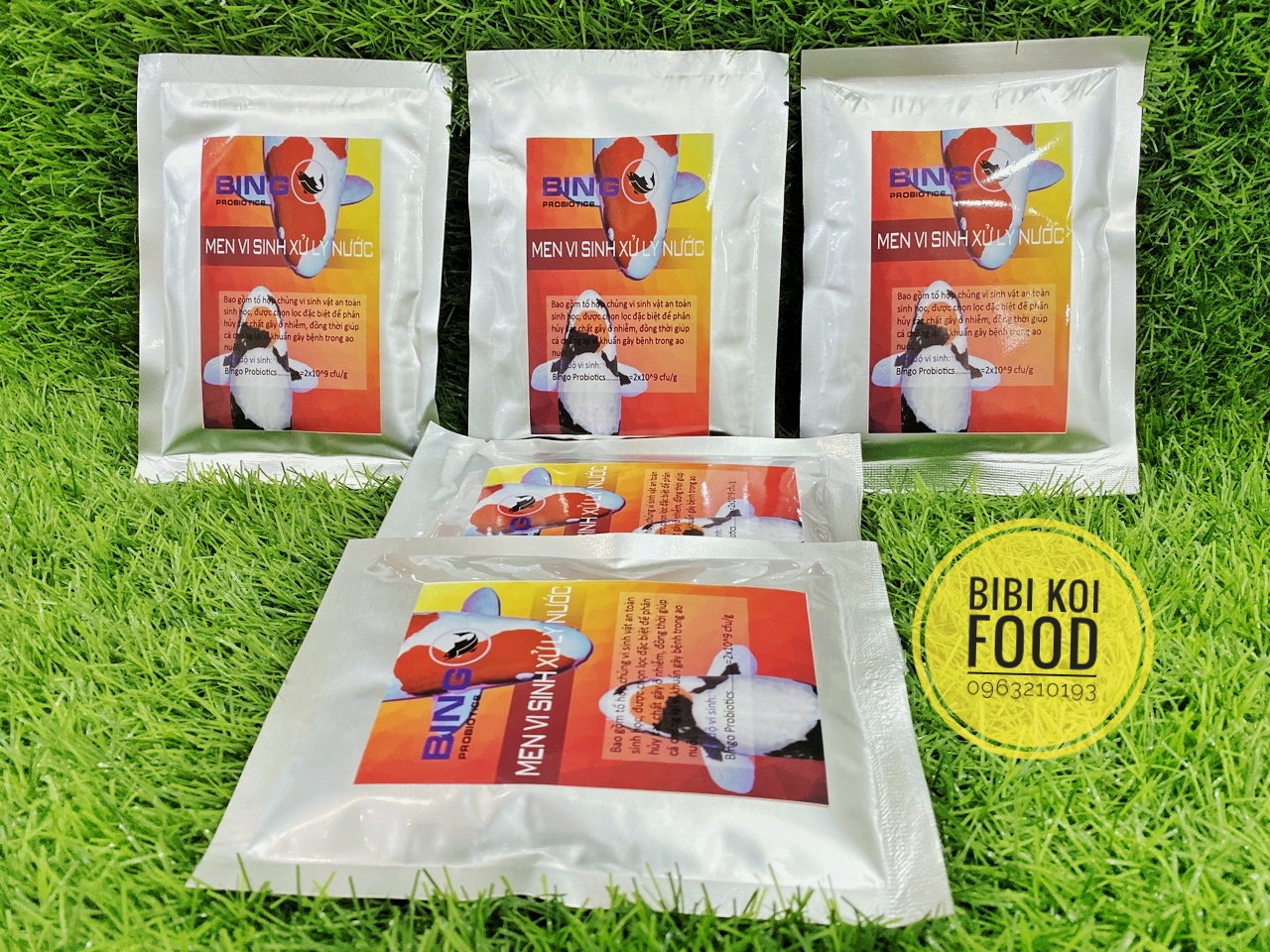 Men Vi Sinh Xử Lý Nước Bingo BIBI KOI FOOD