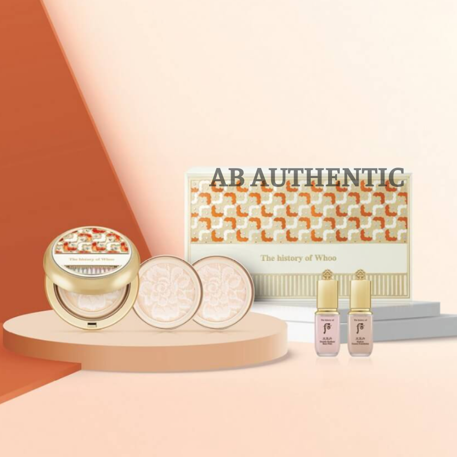 Set phấn nước Whoo cheongidan Radiant Essence Cushion - AB AUTHENTIC