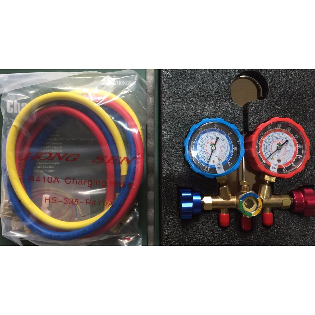 Đồng hồ gas đôi Hongsen HS-536G-R410A