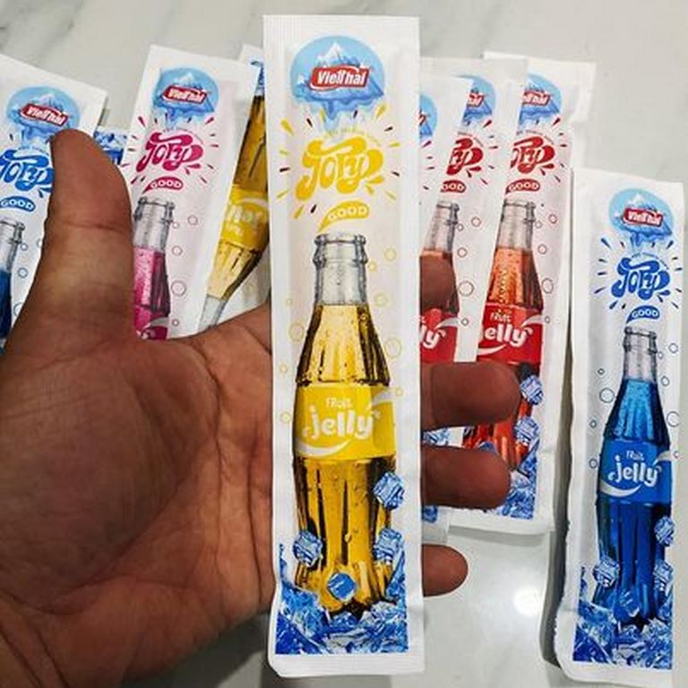 Thạch Zai Dài Rau Câu Trái Cây Jopy - Cực Ngon  500G