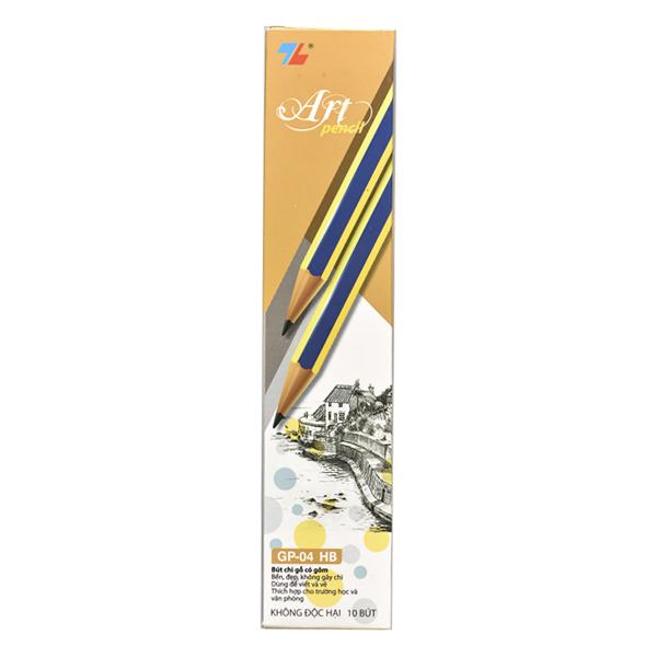 Combo 10 bút chì gỗ thiên long gp-04