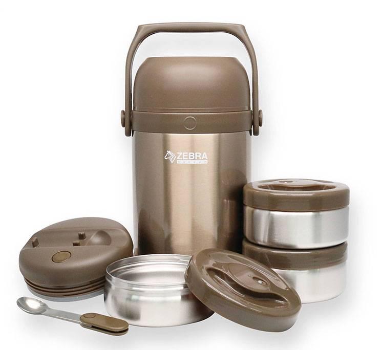 Camen giữ nhiệt inox zebra 1.8l - 152441 thái lan
