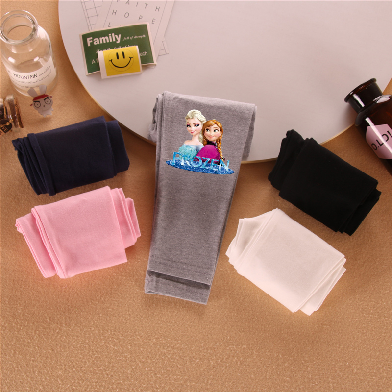 Quần legging Elsa dày dặn ấm áp cho bé gái szie 10-28kg