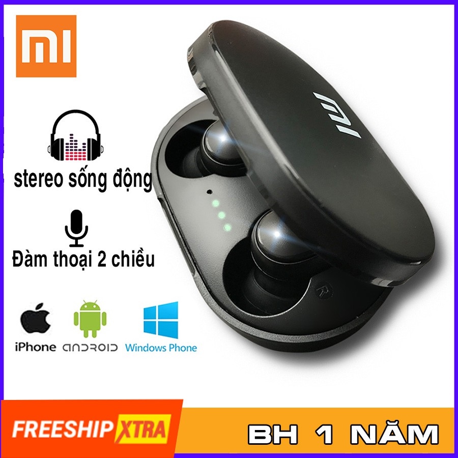 Tai nghe Bluetooth Tai nghe không dây✈▦™ Tai nghe Bluetooth Mini xiaomi True Wireless chính hãng BH-12T