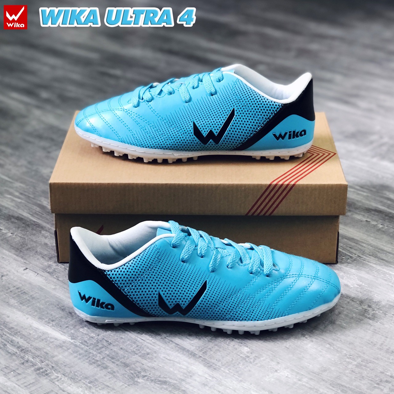 [Sale Sốc] Giày ĐÁ BÓNG Wika Ultra 4 - Giày Phủi Wika Ultra 4