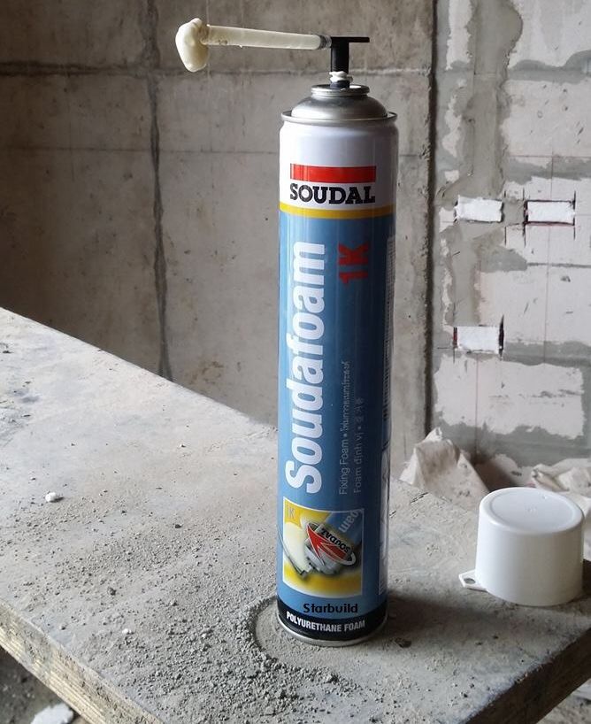 [HCM]Keo Bọt Nở SOUDAFOAM 1K 750mL – có vòi đi kèm