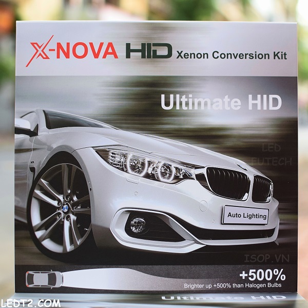 X-nova hid xenon conversion kit 55w tăng sáng +500%