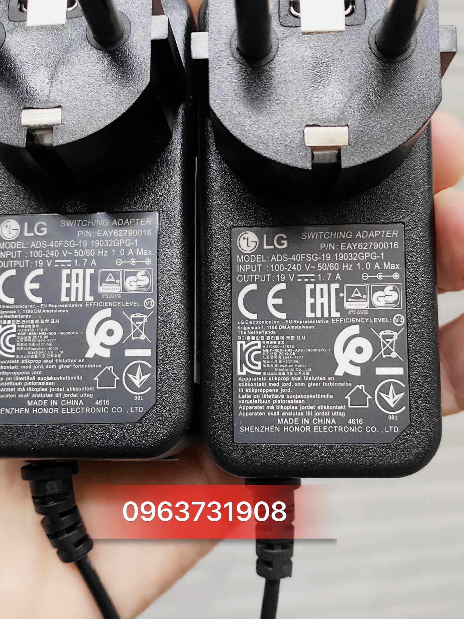 Cục nguồn màn hình máy tính LG 27MP59G-P loại cao cấp