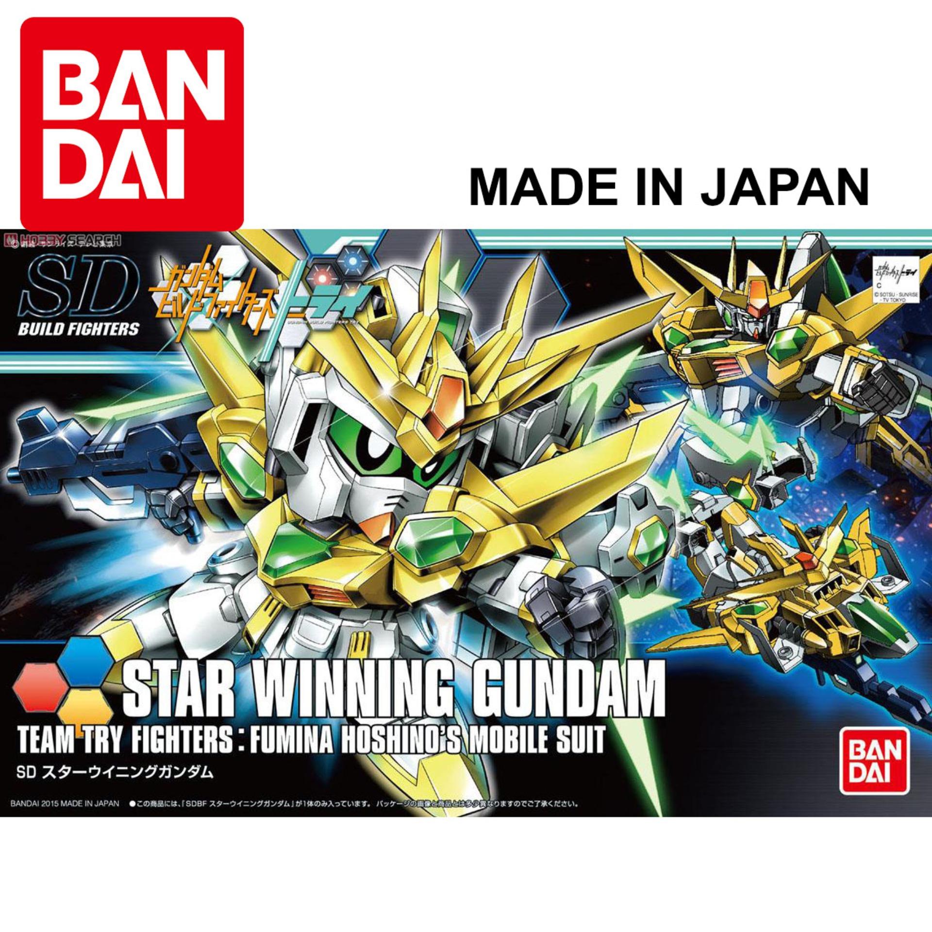 Mô hình robot gundam bandai hgbf sdbf 030 star winning gundam serie sd build fighters