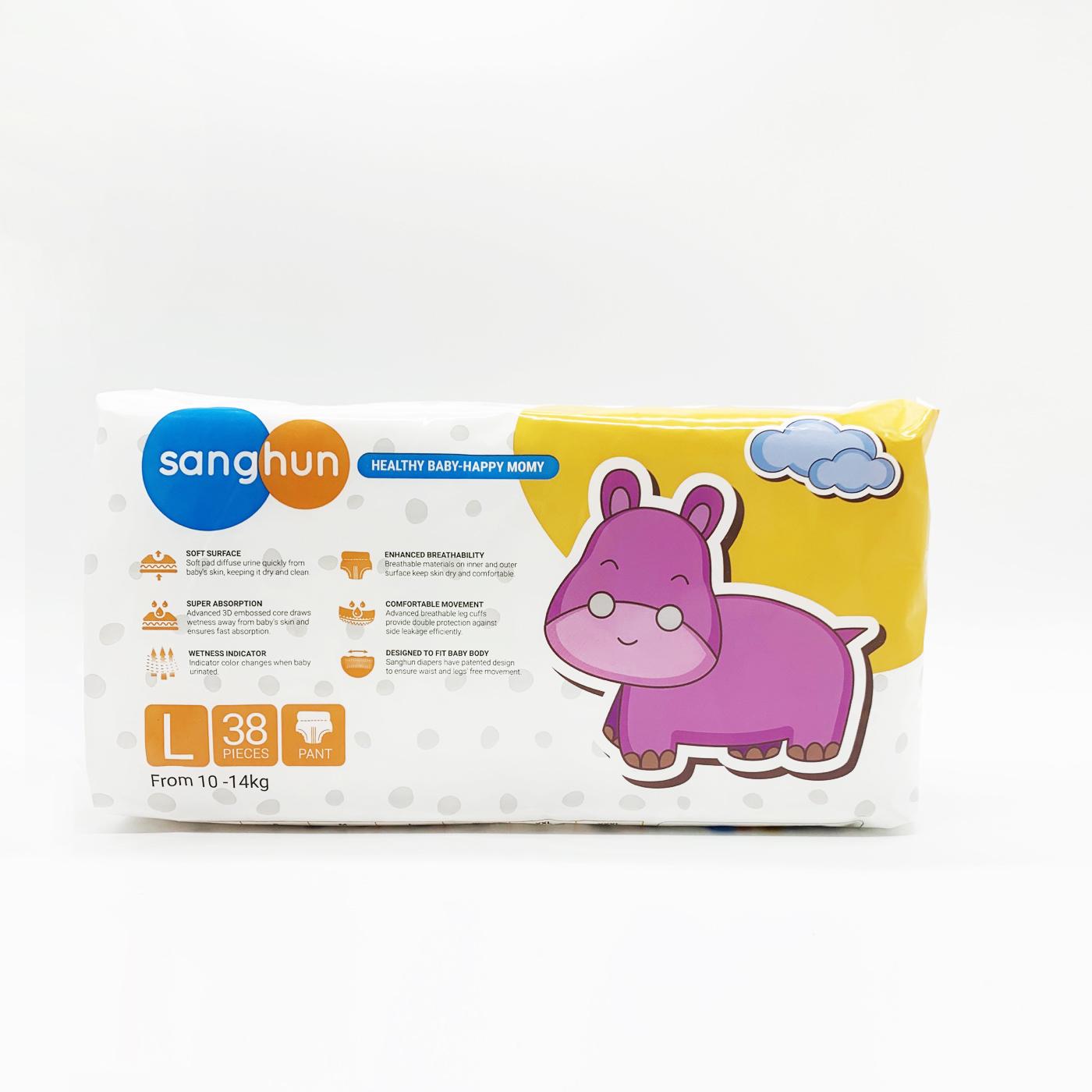 Bỉm – Tã quần Sanghun cho bé (6-23kg)