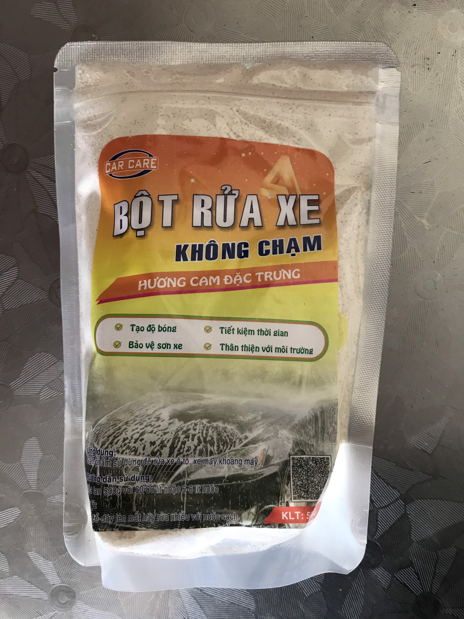 Bột rửa xe không chạm lavado 1 sản phẩm mới của việt nam