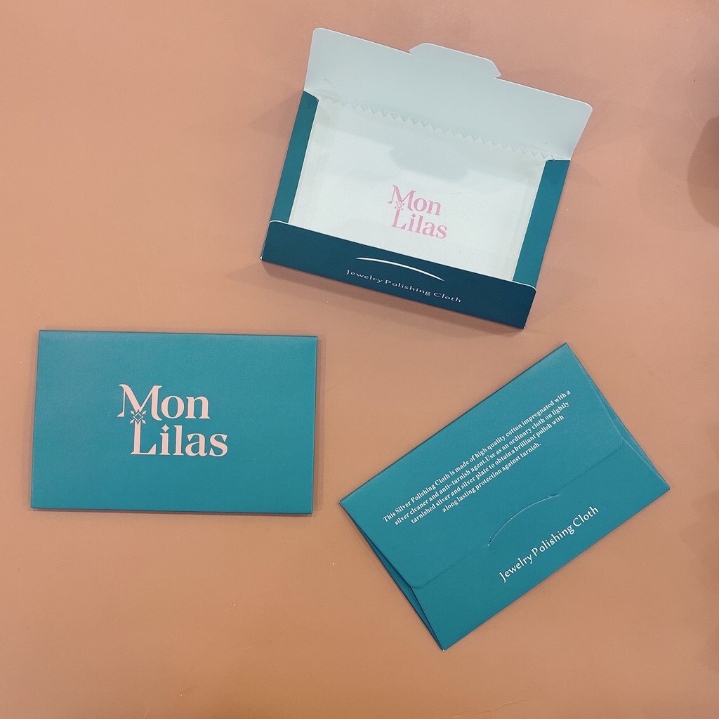 Khăn lau trang sức bạc mon lilas kl001