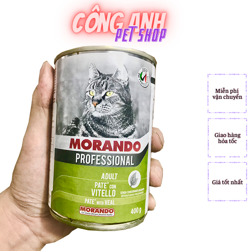 [Rẻ vô địch] Pate Morando Professional cho mèo 400g