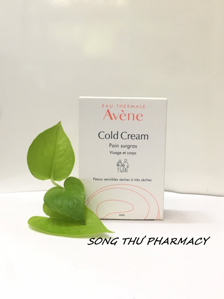 Avene cold cream bar – xà bông tắm rửa mặt