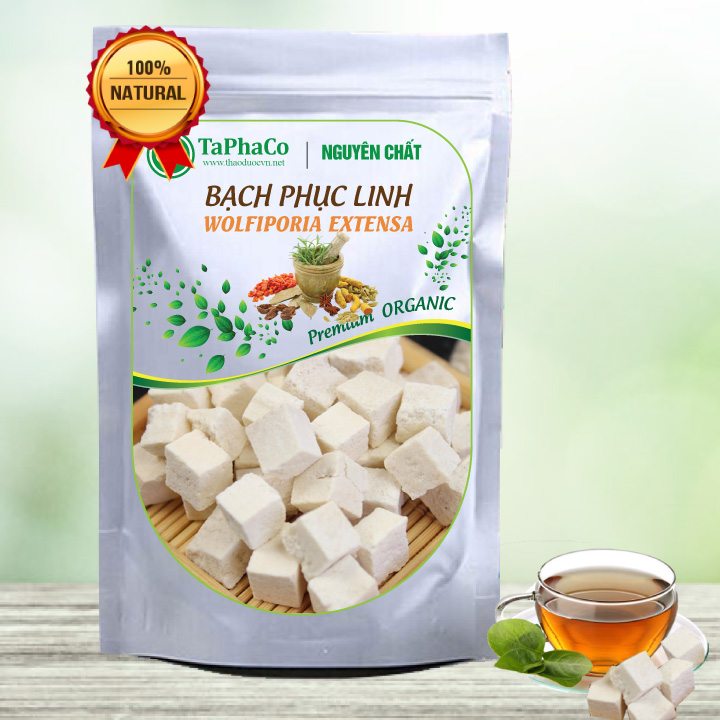 Bạch phục linh khô 100g, Bạch linh khô