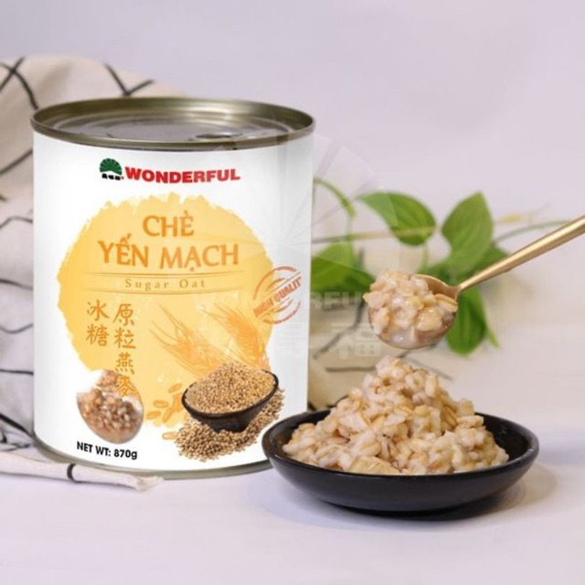 Chè yến mạch wonderful 870g