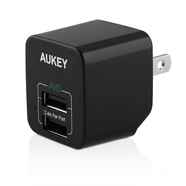 Sạc nhanh 2 Cổng 12W AUKEY PA-U32- hành chình hãng- bảo hành 18 tháng