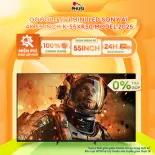 [GIAO LẮP MIỄN PHÍ HCM] K-55XR50 - Google Tivi Mini LED Sony AI 4K 55 inch - BH chính hãng, Mới 100%