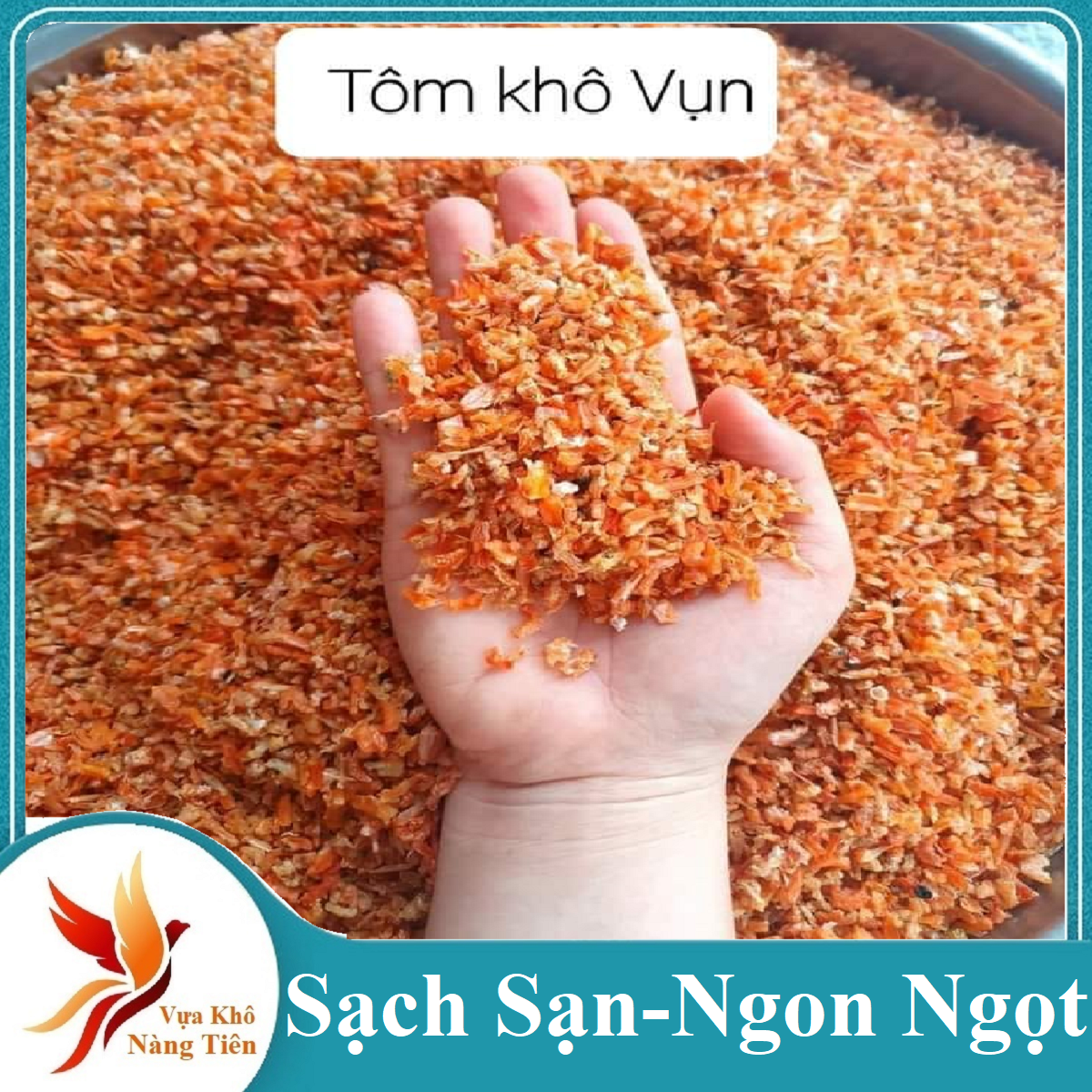 Đuôi Tôm Khô Sạch Ngọt Tươi Mới-VỰA KHÔ NÀNG TIÊN