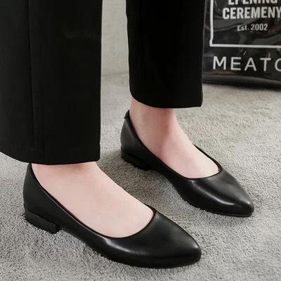 Giày búp bê nữ da trơn hàng đẹp