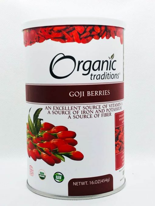 Hạt quả Câu kỷ Tử Organic Traditions GoJi Berries 454g