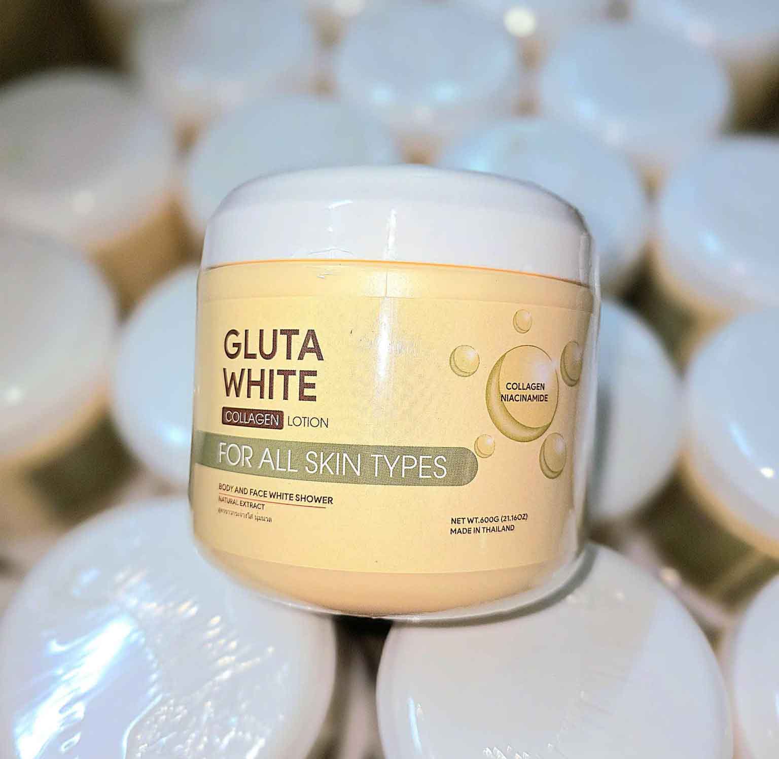 3 hủ Combo 3 Kem Ủ Trắng Da Gluta White Thái Lan 600gr