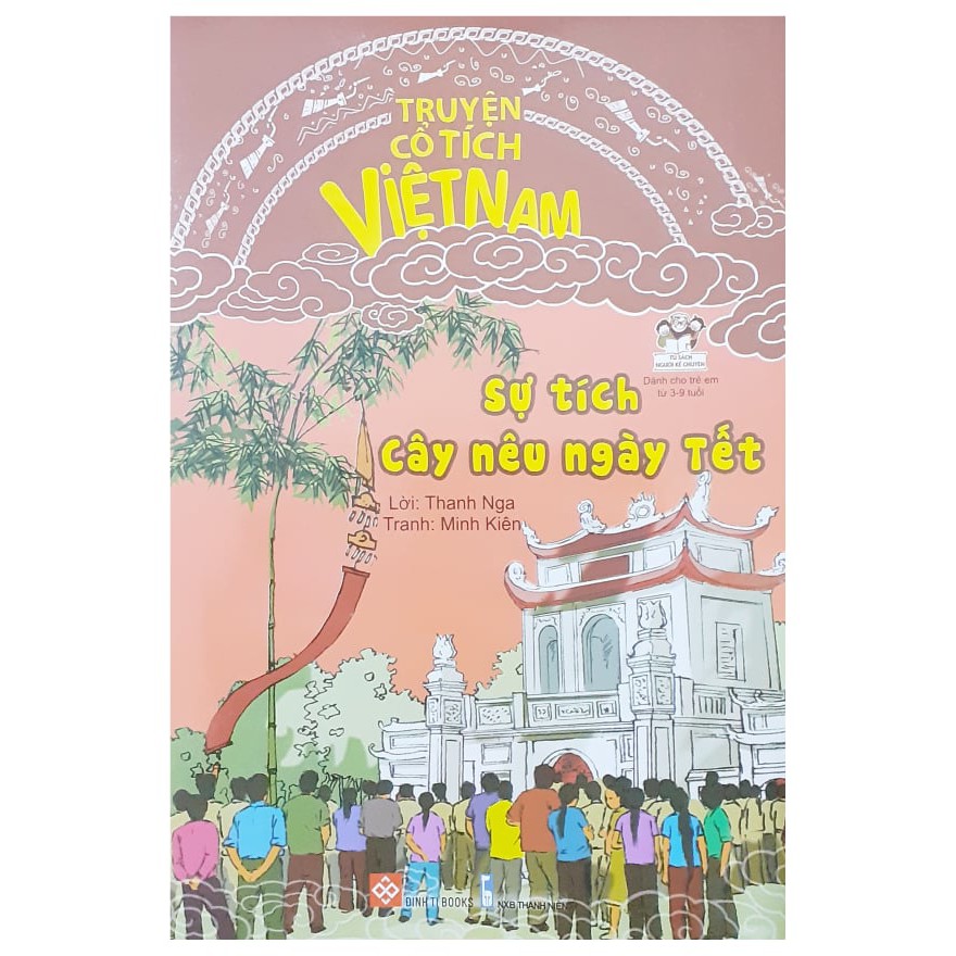 Sách - truyện cổ tích việt nam - sự tích cây nêu ngày tết