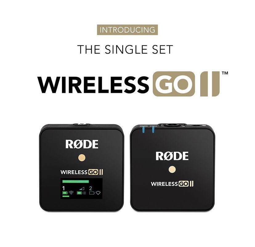[HCM][Trả góp 0%] Mic cài áo RODE WireLess GO II Single (1TX+1RX)- Micro thu âm không dây RODE - Bảo Hành 12 Tháng