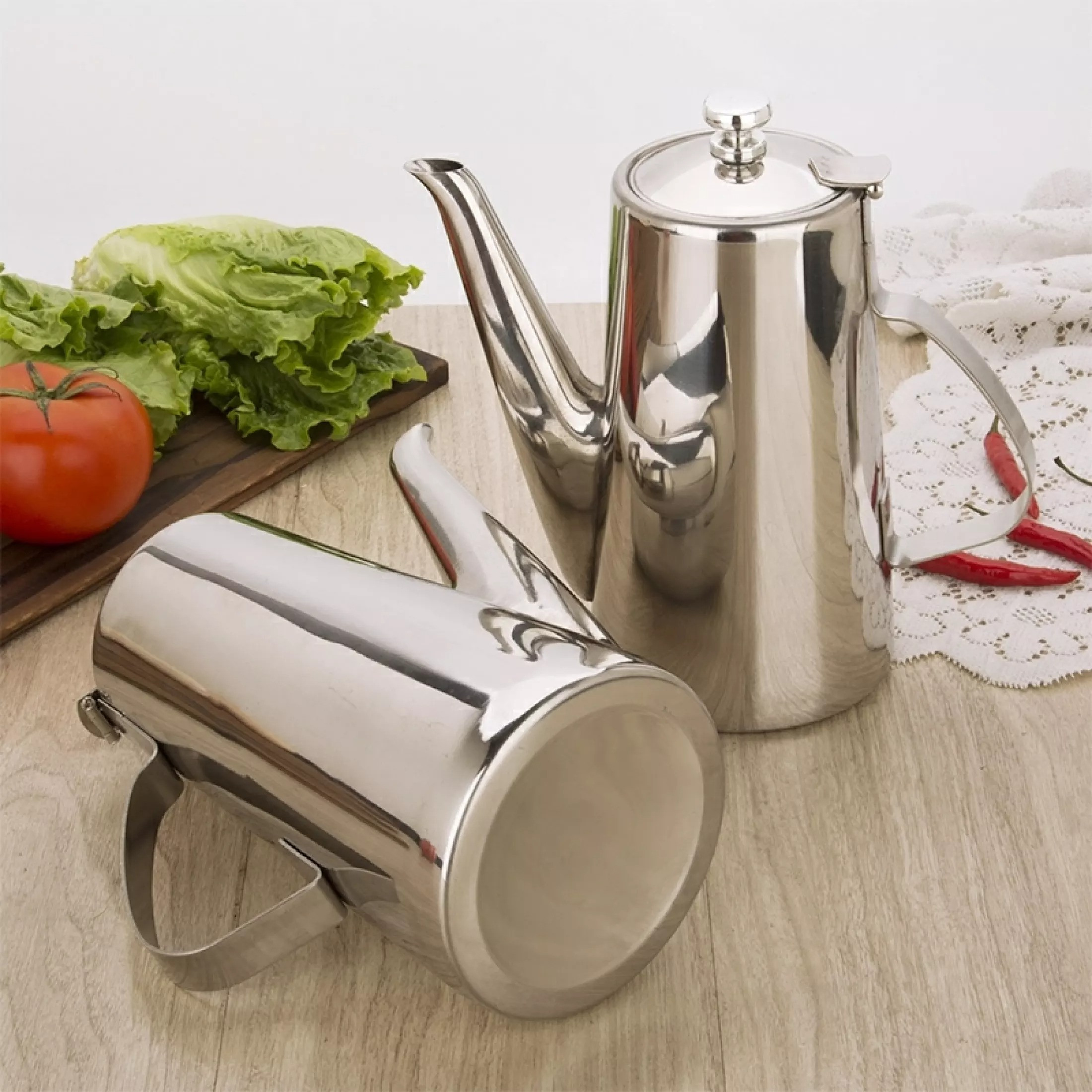 Bình đựng nước trà , cafe 2L inox tốt đa năng vòi rót dài tiện dụng cao cấp