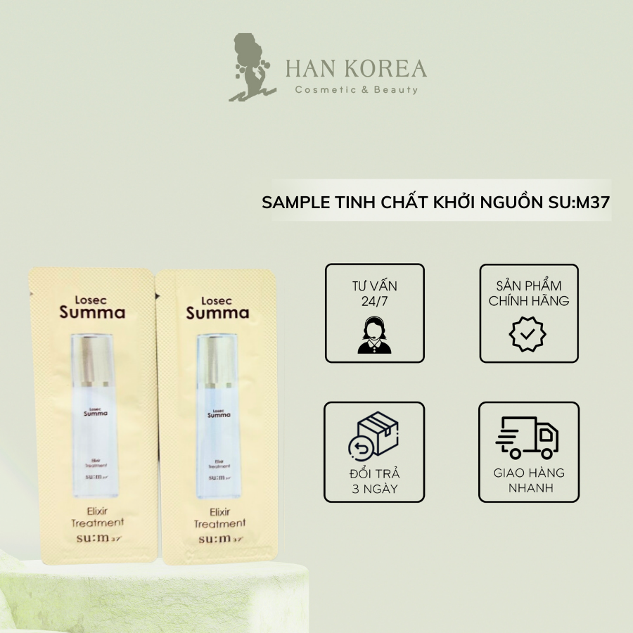Tinh chất khởi nguồn trắng da, mờ na'm, tàn nhang su:m37 losec summa 1ml hân korea