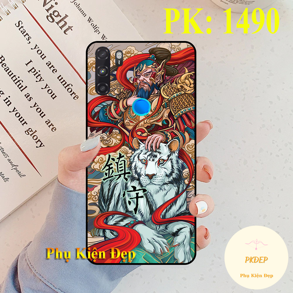 [HCM]Ốp lưng Vsmart Active 3 dẻo đen in hình Samurai X