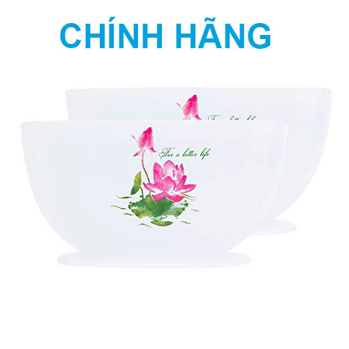 Prota Bộ 2 tô nhúng bánh tráng 3 ngăn sen lớn( CHÍNH HÃNG) PT-929