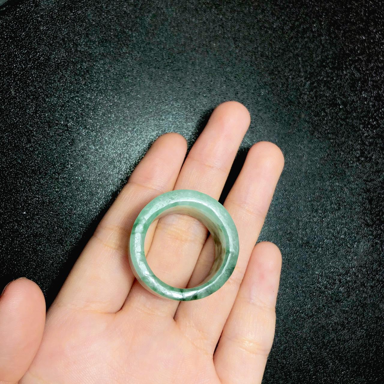[FreeshipMAX] NHẪN CÀN LONG CẨM THẠCH THIÊN NHIÊN - size 18mm