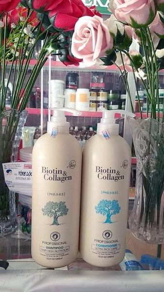 Dầu xả biotin phục hồi chăm sóc tóc