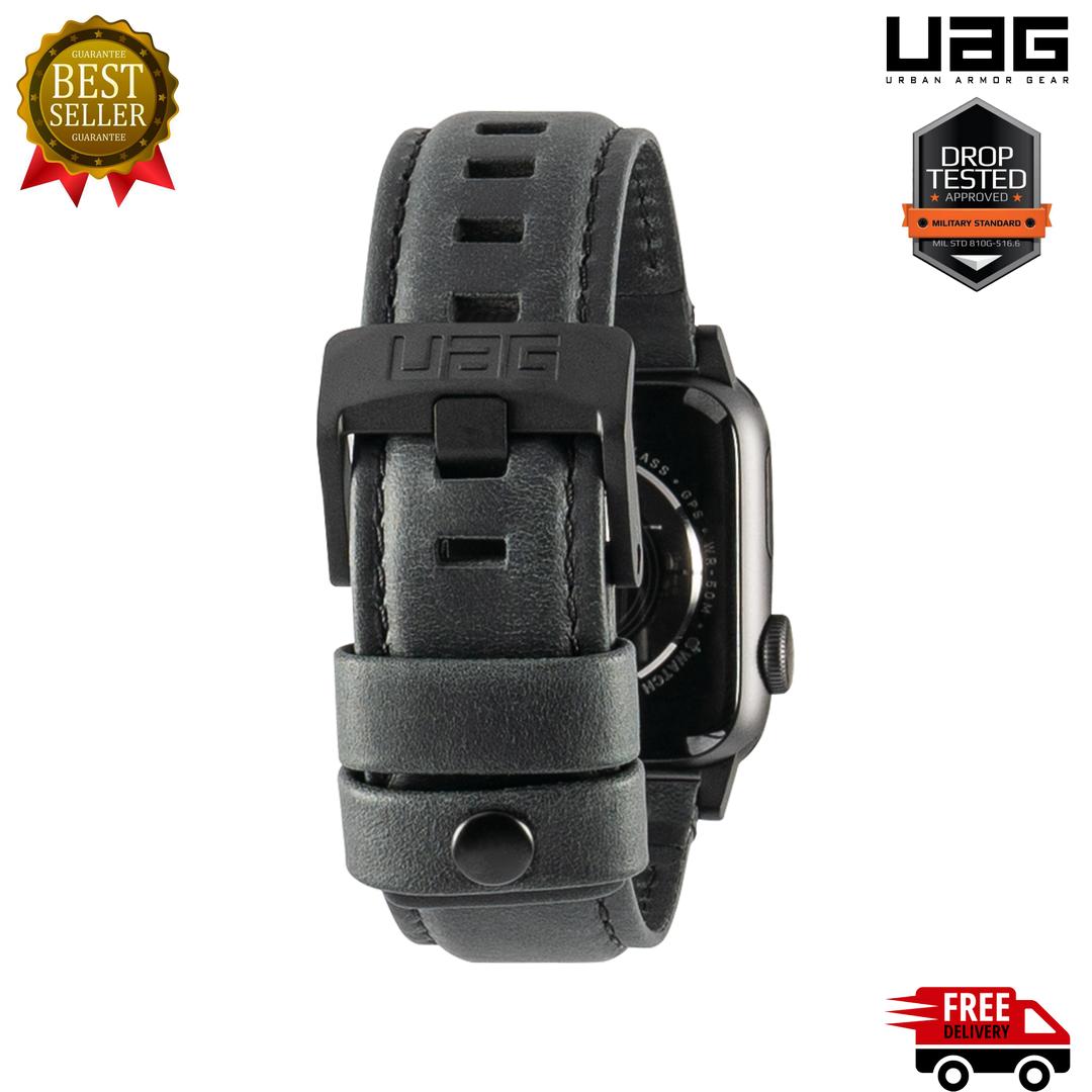 Dây Đeo Apple Watch UAG Leather Watch Strap Series 4 ( 42/44 mm - 40/38 mm ) - Hàng Chính Hãng