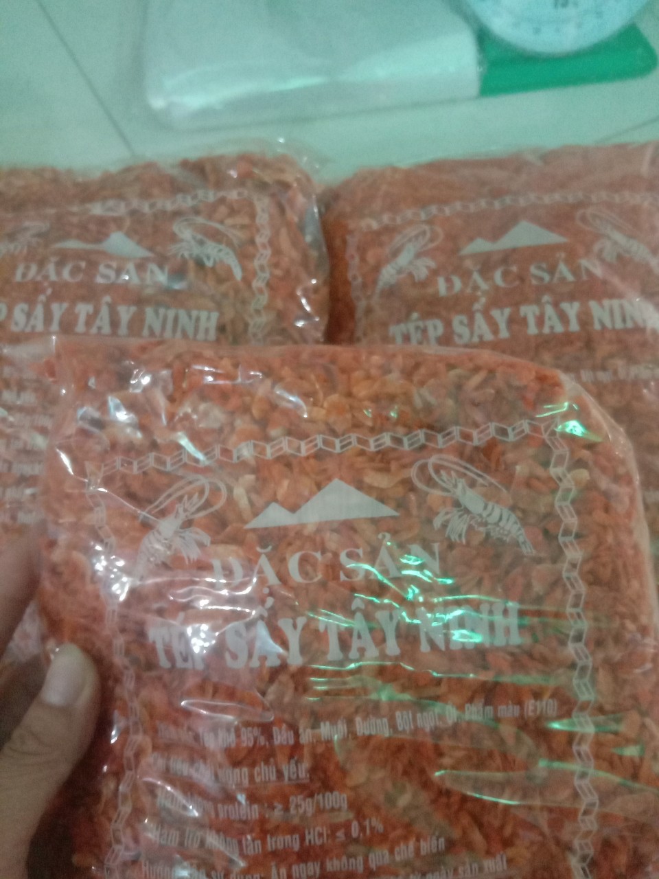 500 gram tép sấy khô