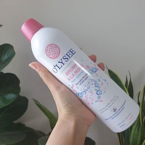 Xịt khoáng dưỡng da Olysee Rose waterspray - 400ml