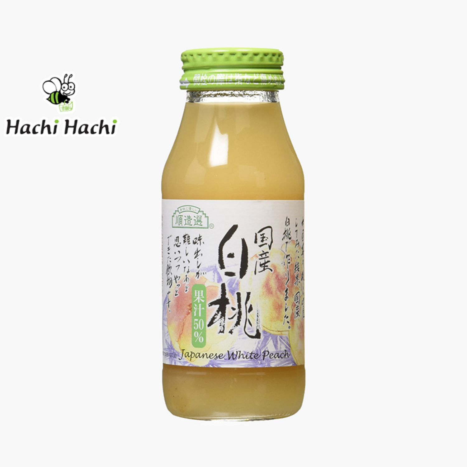 Nước ép đào Nhật Bản Marukai 180ml - Hachi Hachi Japan Shop