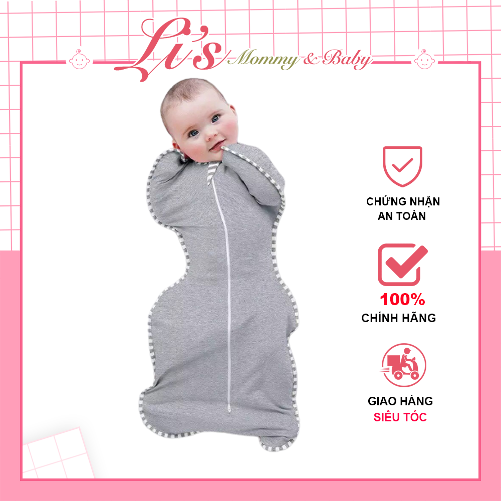 Nhộng chũn cho bé Manny quấn chũn ủ kén cho bé giúp bé ngủ ngon chống giật mình thấm hút mồ hôi thoáng mát Mã A95