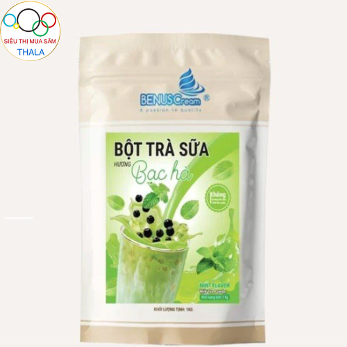 Bột trà sữa hương bạc hà benus cao cấp