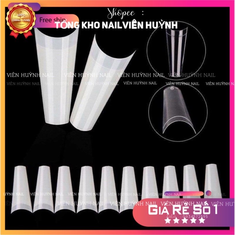 Móng nối thang móng tip phom thang hàn quốc