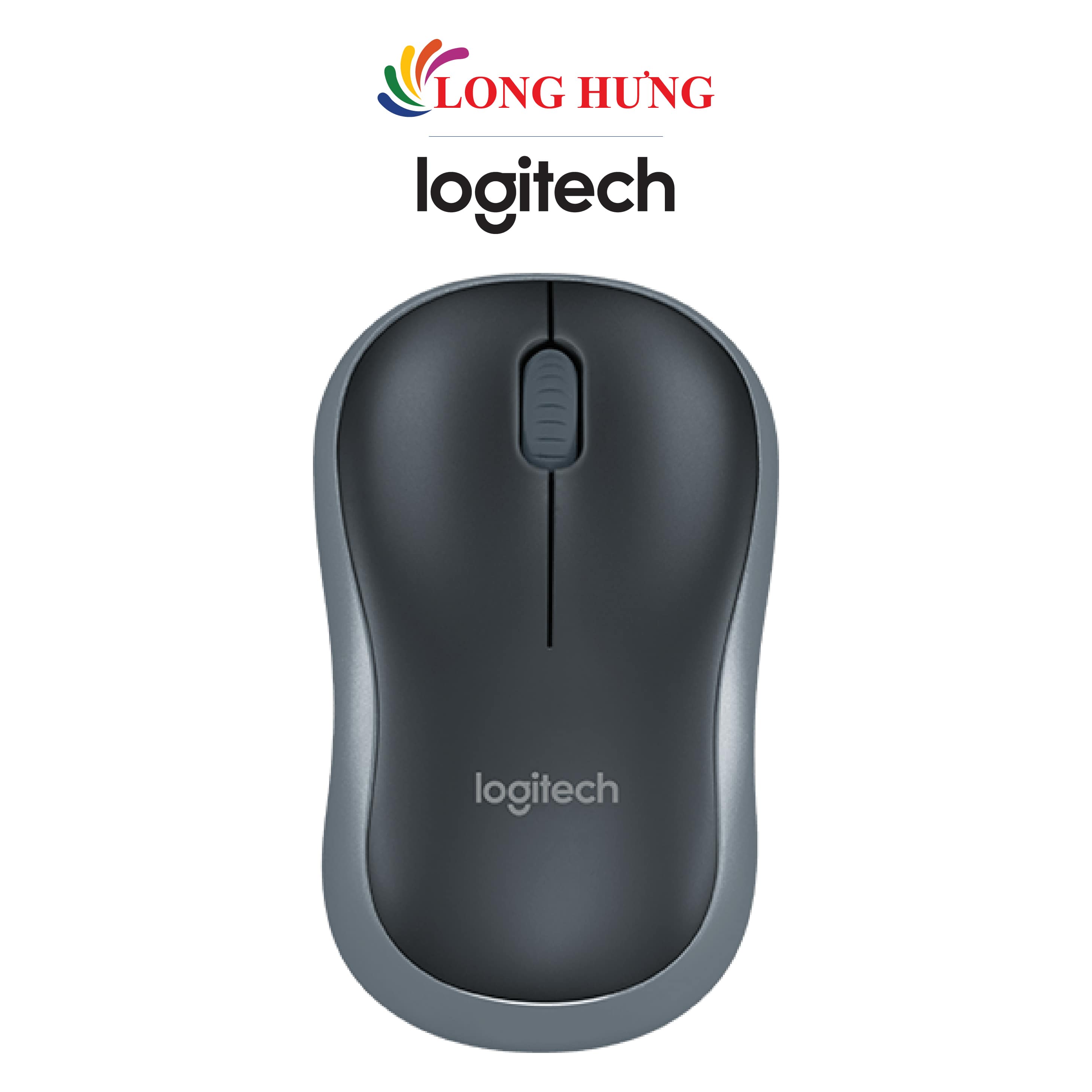Chuột không dây Logitech B175 - Hàng chính hãng - Thương hiệu nổi tiếng, nhỏ gọn tiện lợi, kết nối không dây 2.4 GHz