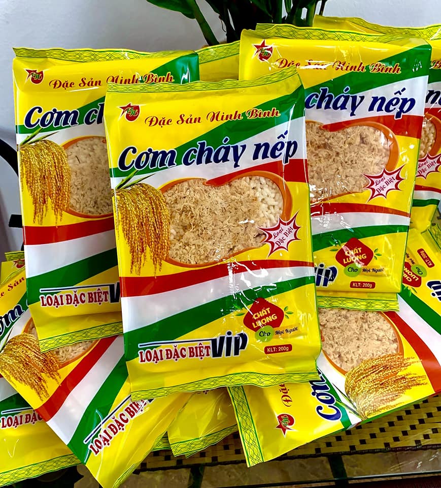 Cơm cháy nếp chà bông cơm cháy Việt Hưng 200g - Đặc sản Ninh Bình