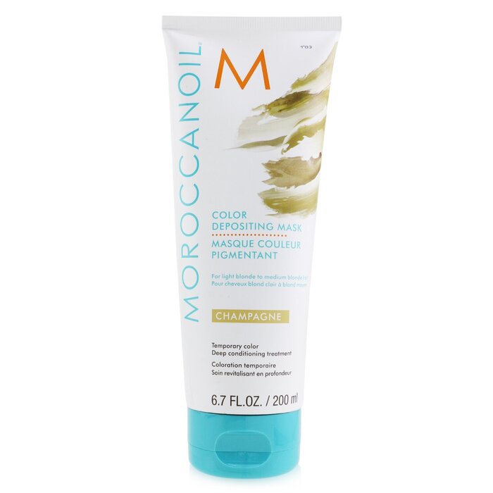 [HCM]Mặt Nạ Dưỡng Bổ Sung Hạt Màu Moroccanoil Color Depositing Mask 200ml - Champagne