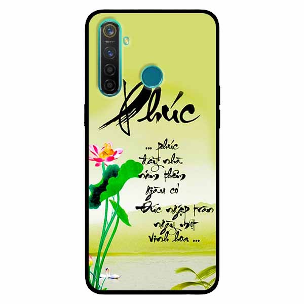 [HCM]Ốp Cường Lực Dẻo Đen Dành Cho Oppo Realme 5 5s  5i Mẫu Phúc