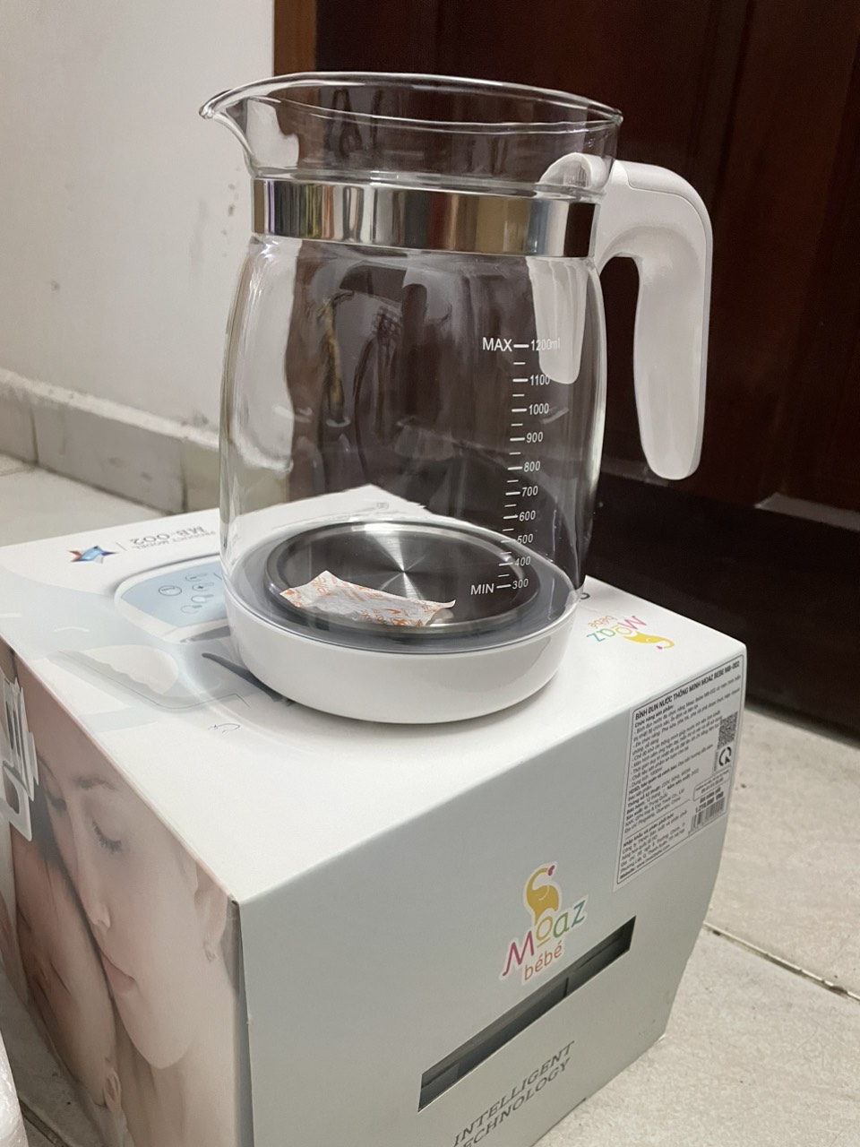 Bình thủy tinh thay thế mb002, quick 10-12, multimax 2